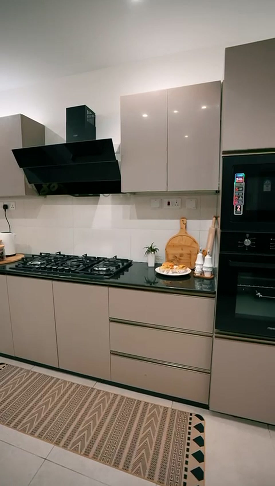 Kitchen captured from the Waadi Residence showhouse film